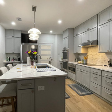 Large Light Grey Renovation