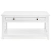 Coventry 36" Coffee Table, Drawer and Two End Tables, Set of 3, White