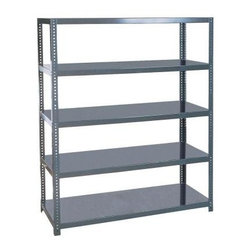 Edsal - Edsal 60 in. W x 72 in. H x 18 in. D Steel Commercial Shelving Unit 1252 - Utility Shelves