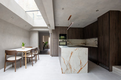 Modern kitchen in London.