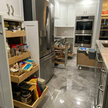 Beautiful Kitchen Transformation With New Two-Tone Cabinets