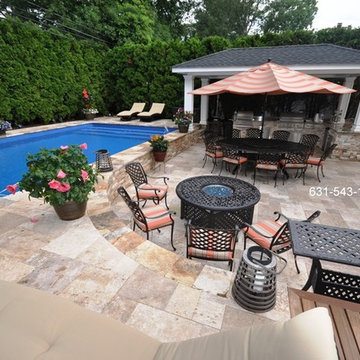 Backyard Makeover Designed & Built by Gappsi in Smithtown NY