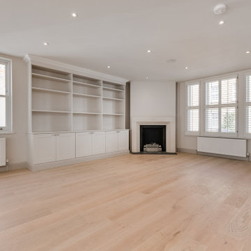 A full refurbishment of a mixed commercial and residential property