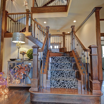 New Staircase leading to Converted Attic