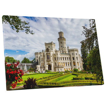 Castles and Cathedrals "Castle at Rhine River" Canvas Wall Art
