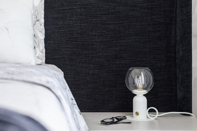 Foto di una camera da letto contemporanea