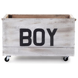 Rustic Kids Storage Benches And Toy Boxes by Zentique, Inc.