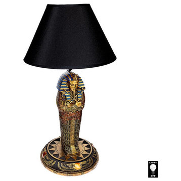 Design Toscano King Tut Sarcophagus Table Lamp