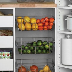 Pull-Out Baskets - Pantry And Cabinet Organizers