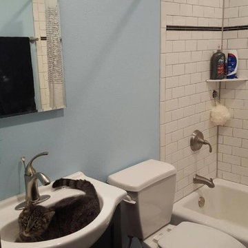 Refreshing a Small Bathroom