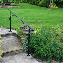 Garden Step Handrails - Home Fencing And Gates
