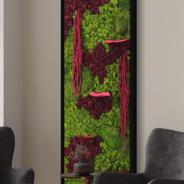 Interior Decorating with Moss Wall Decor