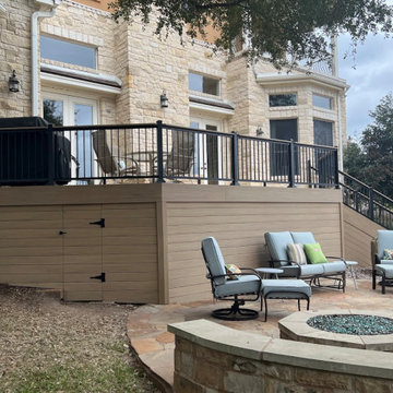 Senna Hills Azek Deck and Railing remodel