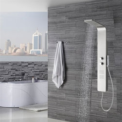 Vienna Thermostatic Bath Shower Panel & Hand Shower - Shower Panels And Columns