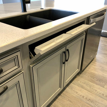 New Construction-Milan IL Koch Express Painted White Fog Black Highlights