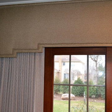 Cornice Board with nail heads