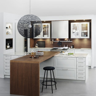 75 Beautiful Kitchen With Laminate Countertops And Brown