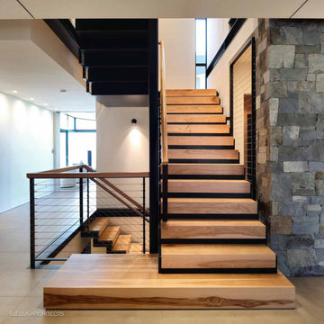 Floating Wood Stair