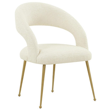 Rocco Cream Boucle Dining chair