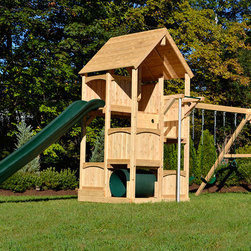 Canterbury with Options - Kids Playsets And Swing Sets