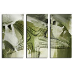 Ready2HangArt - Starfish Canvas Wall Art, 3-Piece Set - This tropical abstract canvas art set is the perfect addition to any contemporary space. It is fully finished, arriving ready to hang on the wall of your choice.