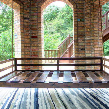 Outdoor Custom Twin or Crib Mattress Bed Porch Swing Daybeds