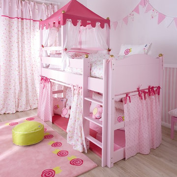 Spielbett Rosen-Schloss