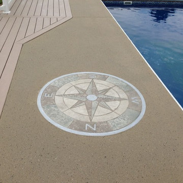 Spray Texture Concrete Overlay