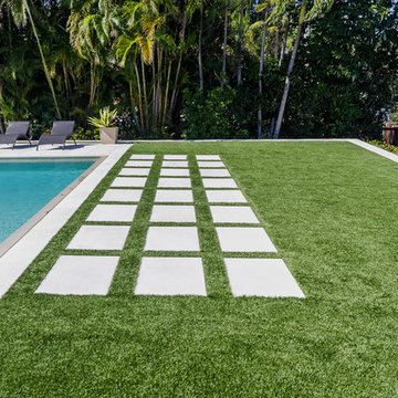 Synthetic Turf and Pavers