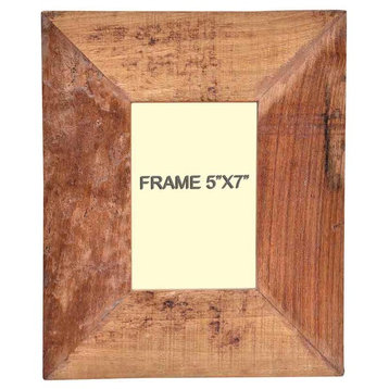 Timbergirl Distressed Wood Photo Frame, 5x7