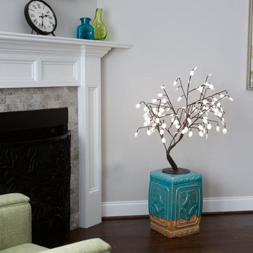 Staging Before & After | Hall and Living