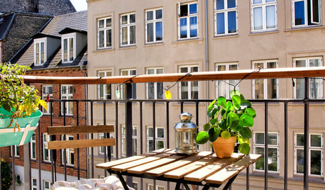 Fold ud - og klap sammen: Perfekte møbler til den lille altan