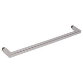 Henry 18 Double Sided Glass Mounted Towel Bars