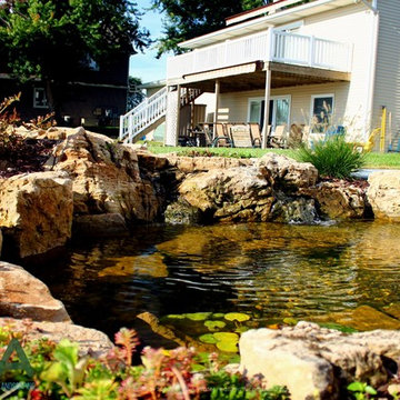 Eagle Lake Pond Installation Mattawan MI