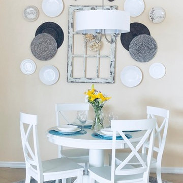 Coastal Farmhouse Living & Dining