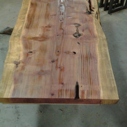 big outdoor table top in the making - Table Tops And Bases
