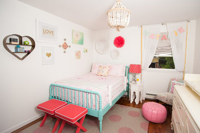 Example of a trendy kids' room design in New York