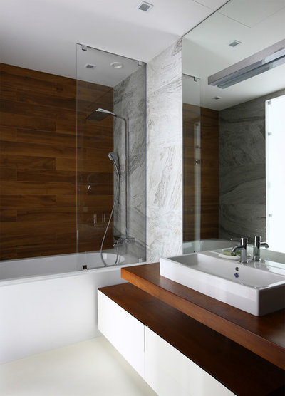 Современный Ванная комната by AB Architects