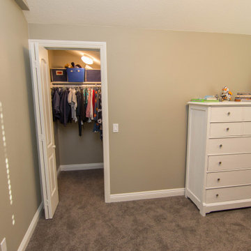 AFTER - Vaulted Ceiling Dormer with closet