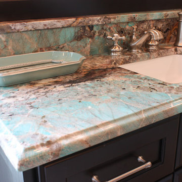 Terrazzo and Amazonite Quartzite