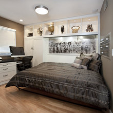 Siena Collection White Home Office With Wall Bed By Valet Custom