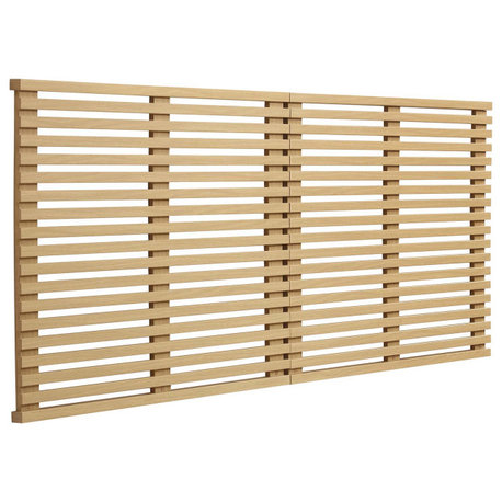 Render Wall Mount King Headboard, Oak