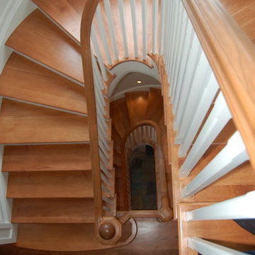 Straight to Radius Stair