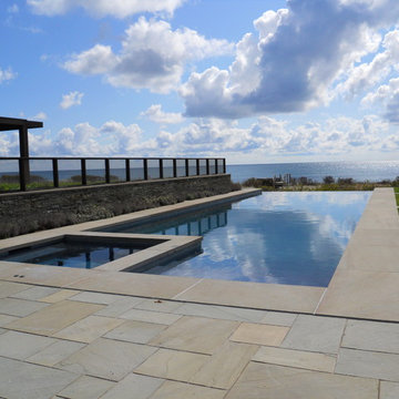 Infinity Edge, Negative Edge, Vanishing Edge and Rimless Pools