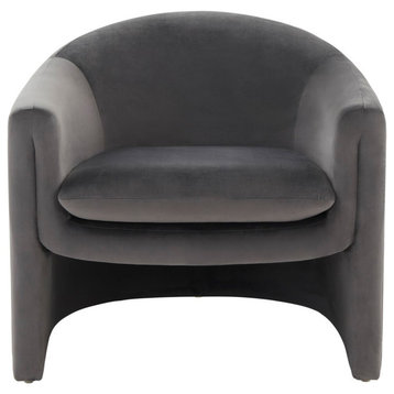 Safavieh Laylette Upholstered Accent Chair, Dark Grey