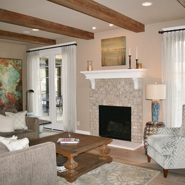 French Country Living Room, Peoria Heights, Illinois