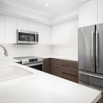 Modern kitchen cabinets