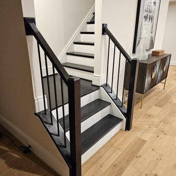 Project #130 | Curved Staircase with Wraparound Balcony