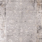 Alpine Rug Co. - Chase Collection Distressed Traditional Gray Beige Area Rug, 7'10"x10'6" - The Chase Collection is defined by subtle shrink yarn that creates captivating texture within the soft plush pile. We've curated every colour within the collection providing an up to date palette that matches with modern home decor.