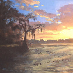 Sunset on Lake Maitand by Don Sondag - Paintings